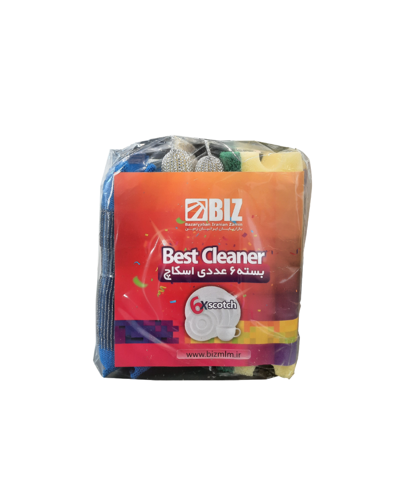 بسته اسکاچ 6 عددی (شوینده)